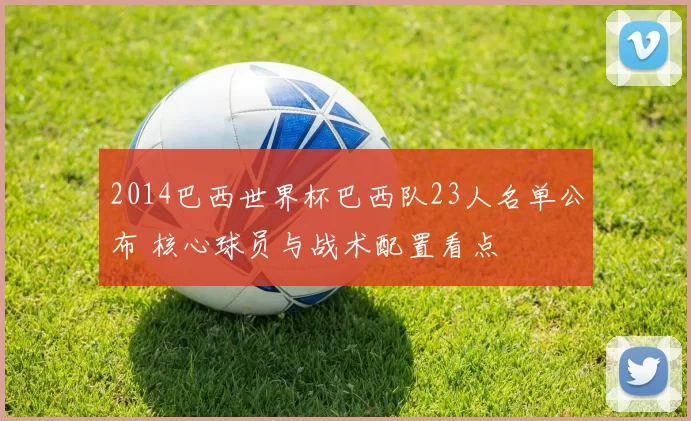 2014巴西世界杯巴西队23人名单公布 核心球员与战术配置看点